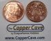 Tube of (25) - NMS 1/4 Ounce Copper Round - 2011 Indian Head