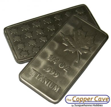 CMC 1/4 Ounce Titanium Bar - Maple